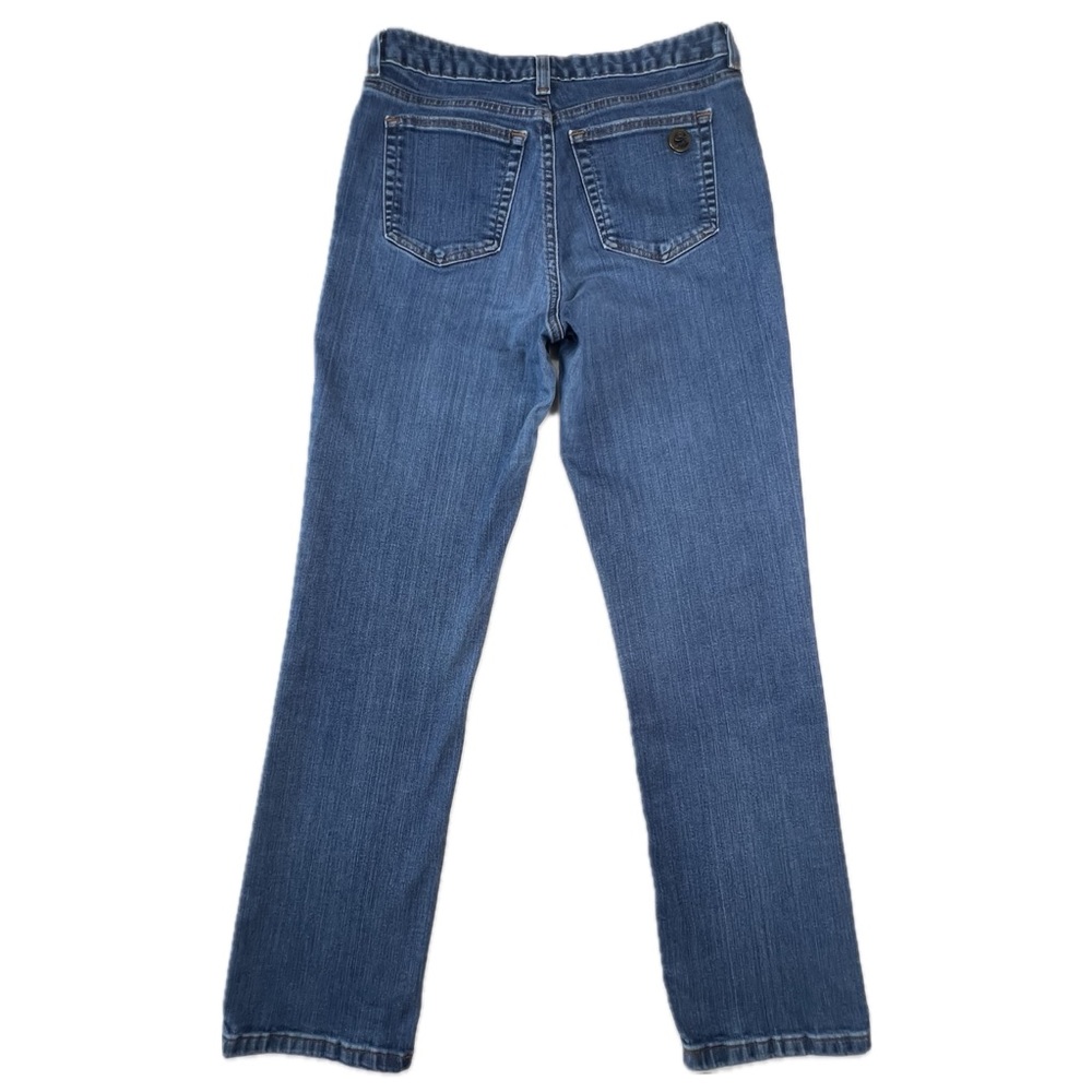 Boston Proper Paris Fit Jeans Dark Wash 8 Short Straight Leg DK Wash 8S - Picture 5 of 14